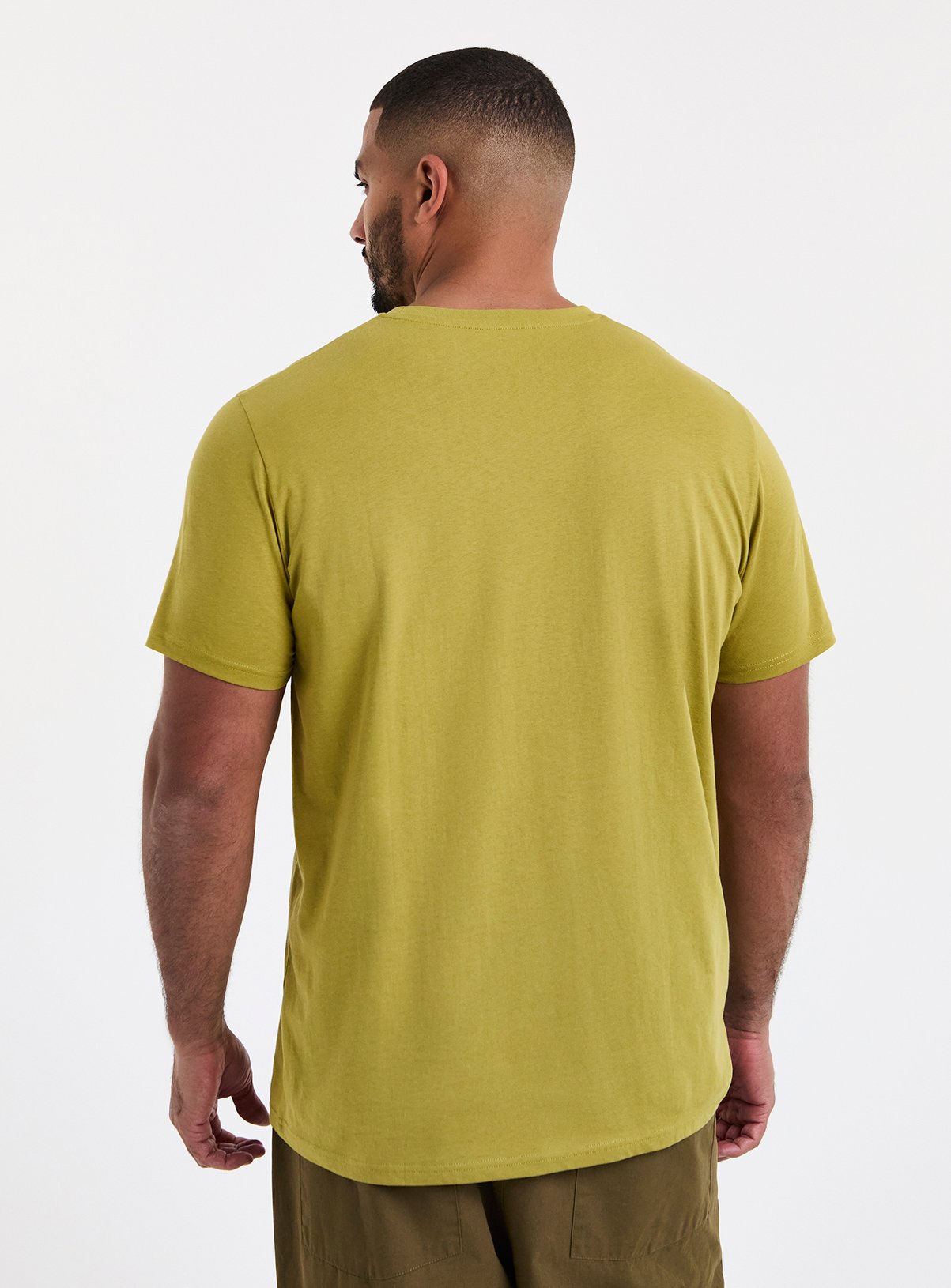 JACAMO 5 Pack Pure Cotton Crew Neck T-shirts L - Image 3 thumbnail